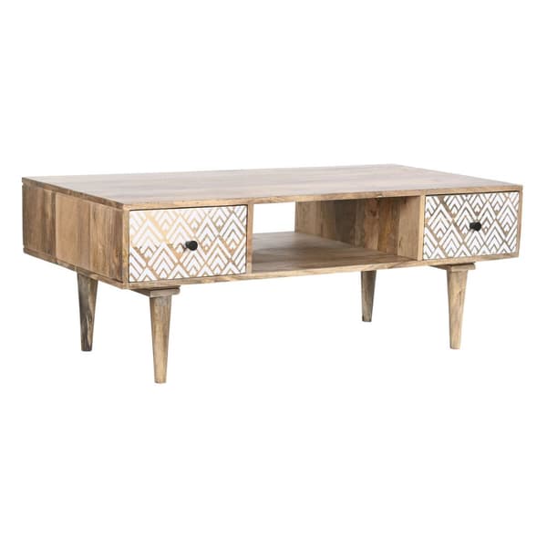Sofabord DKD Home Decor 120 x 60 x 45 cm Mangotræ