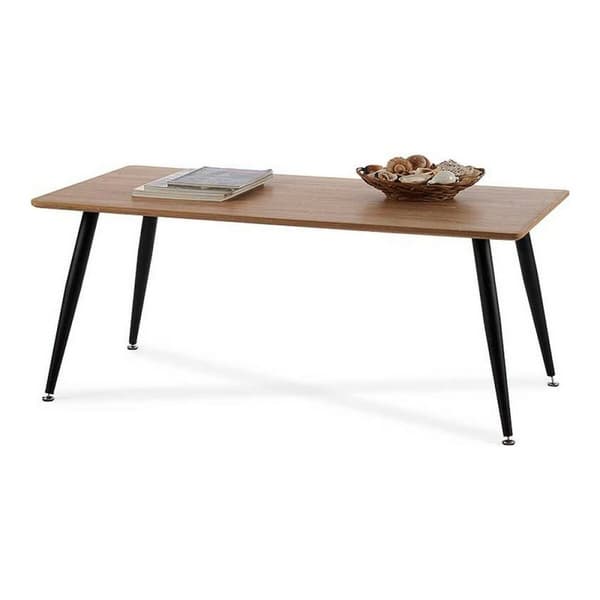 Sofabord Brun Sort Træ Metal Melamin Træ MDF