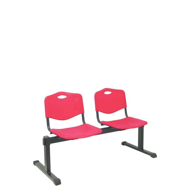 Ventebænk P&C Rød