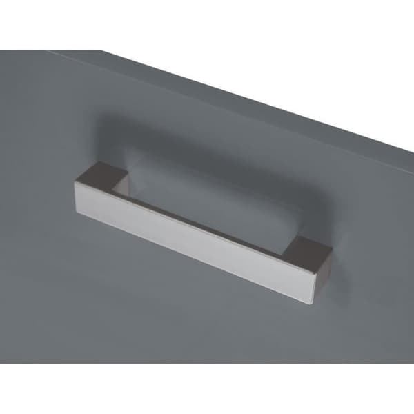 START Keittiökaapin yläkulma L 58 cm - kiiltävän harmaa