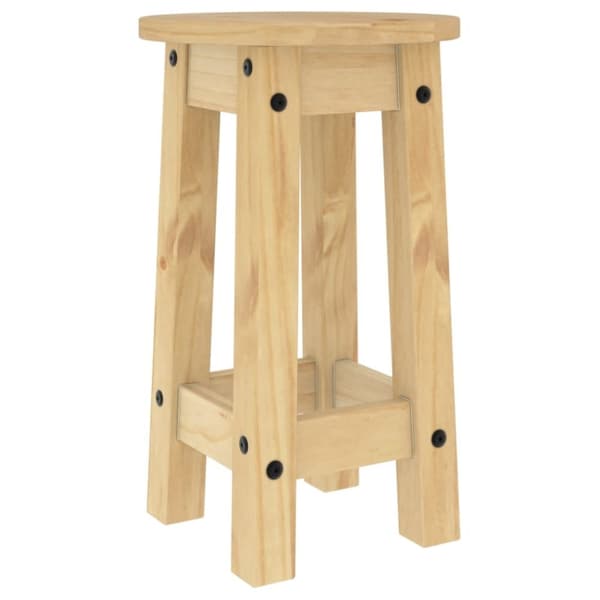 vidaXL Barkrakker 2 stk heltre furu
