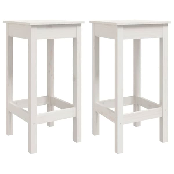 Barmöbler 3 delar Vit massiv furu - Barmöbler - Bargrupp - Home & Living