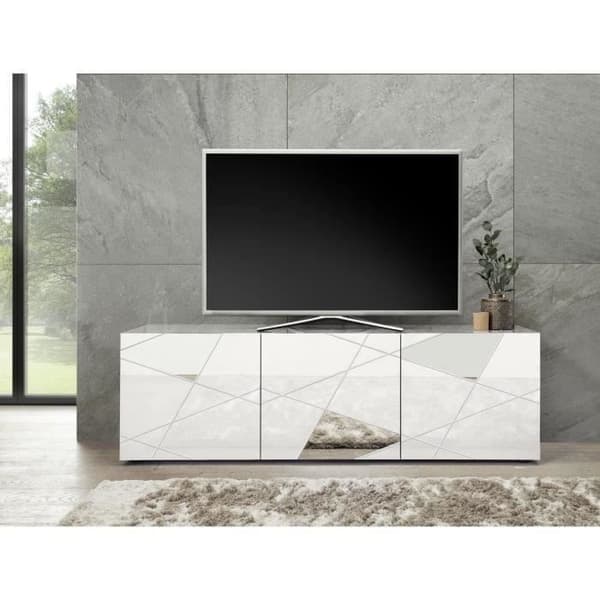 Vardagsrumsset: 3P Buffé 181 cm + TV-enhet 181 cm - Victory