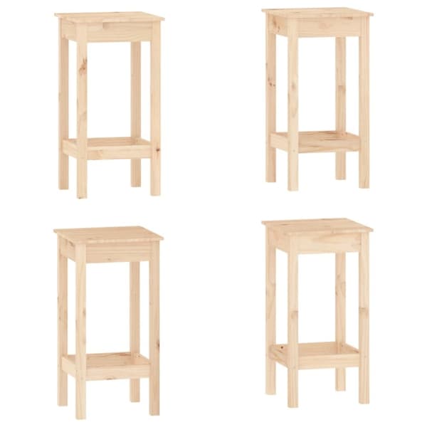 Barmöbler 5 delar massiv furu