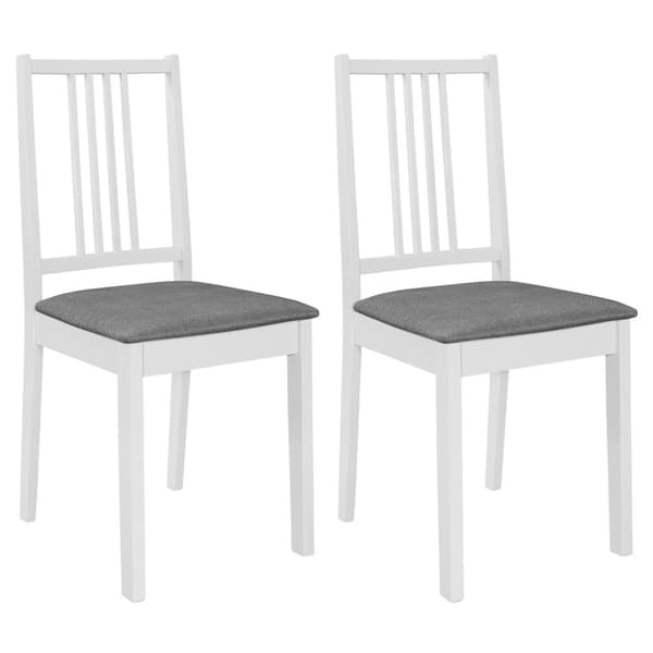 3-osainen ruokasalisarja, MDF, valkoinen