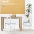 Miniatyrbild 4 av 9: Rootz Set med 2 matsalsstolar - Köksstolar - Matsitsar - Komfort, stil, kvalitet - 46,5D x 41W x 85,5H cm - Furu