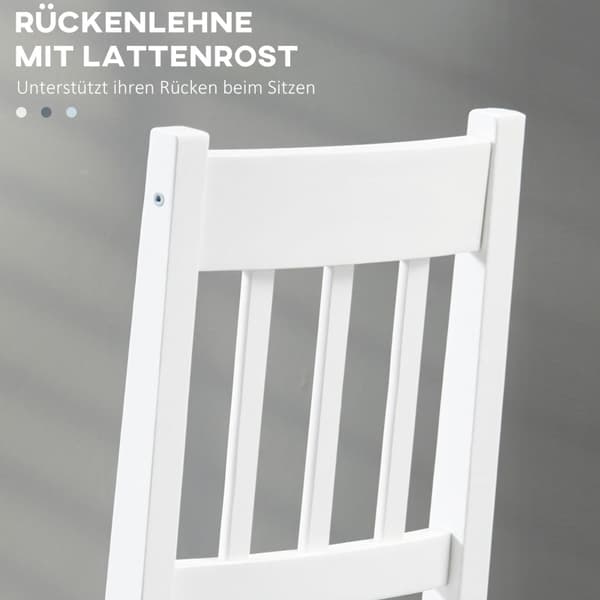 Rootz Set med 2 matsalsstolar - Köksstolar - Matsitsar - Komfort, stil, kvalitet - 46,5D x 41W x 85,5H cm - Furu