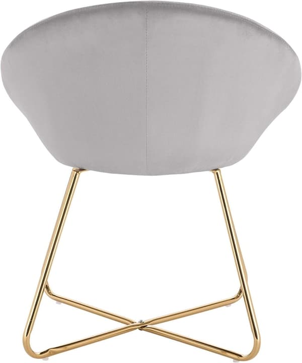 Rootz 6 ruokapöydän tuolin setti - Samettiverhoiltu - Metallirunko - Poikkeuksellinen mukavuus - Kestävä ja vakaa - Helppo koota - 76 cm x 36 cm x 40