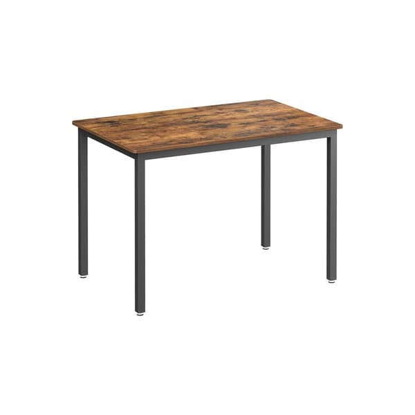 Rootz Vintage Brun-svart matbord - Spånstål - Stort - Robust - Enkel montering - Snygg design - 70cm x 110cm x 77cm