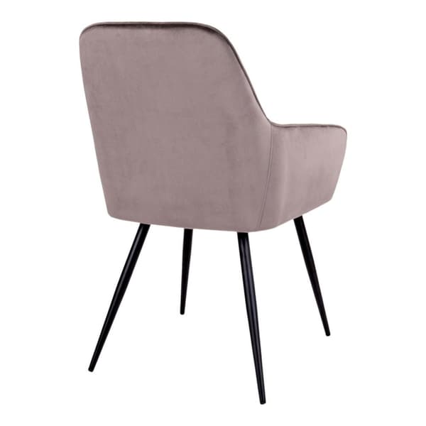 Toulon spisegrupper spisebord 95x200cm natur og 6 Harbo stol lysebrun.