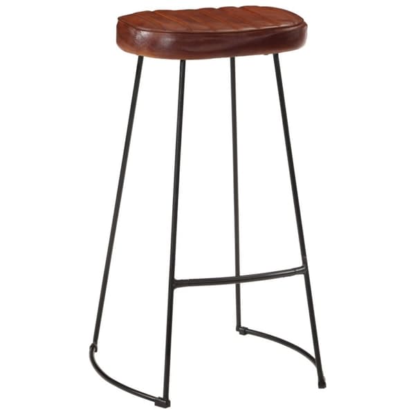vidaXL Barsett 5 deler grov heltre mango og metall