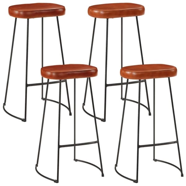 vidaXL Barsett 5 deler grov heltre mango og metall