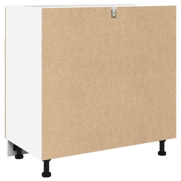 Alalipastokaappi Sonoma-tammi 80x46x81,5 cm lastulevy