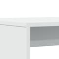 Miniatyrbild 8 av 10: Matbord med bänkar 3 delar vit konstruerat trä