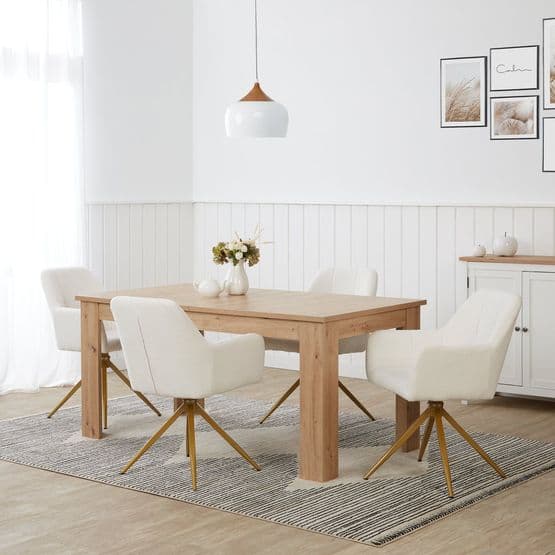 Matsalsstol - Egg - Boucle Begie 4 St