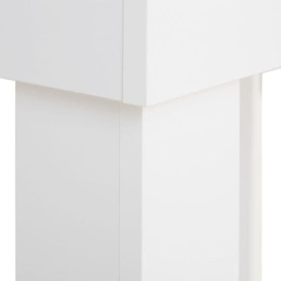 Matsalsbord - 90x60 Cm - Vit