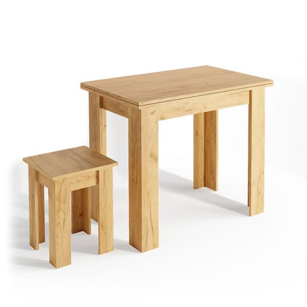 Matsalsbord med stol Roman, 90 x 60 cm, Sand Ek, Vicco