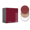 Miniatyrbild 6 av 6: VICCO R-Line högenhet Antracit/Bordeaux Brilliant 60 cm