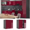 Miniatyrbild 2 av 6: VICCO R-Line högenhet Antracit/Bordeaux Brilliant 60 cm