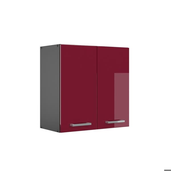 VICCO R-Line högenhet Antracit/Bordeaux Brilliant 60 cm