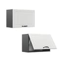 Miniatyrbild 4 av 6: Hög enhet 60 cm (horisontell) VICCO R-Line Antracit/Country White 60 cm