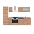 Miniatyrbild 1 av 6: R-Line kök, 300 cm, PT Antracit, Sonoma/vit, Vicco
