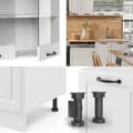 Miniatyrbild 6 av 6: R-Line kök, 300 cm, PT Marble, Country white/white, Vicco