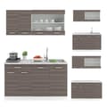 Miniatyrbild 4 av 6: R-Line kök, 140 cm, PT Marble, Noble grey, Vicco