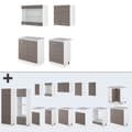 Miniatyrbild 6 av 6: R-Line kök, 140 cm, PT Marble, Noble grey, Vicco
