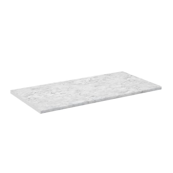 R-Line köksbänk, 12 cm, vit/marmor, Vicco