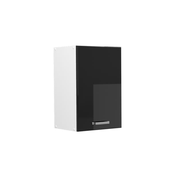 Vicco R-Line köksskåp, Högblank svart, 40 cm