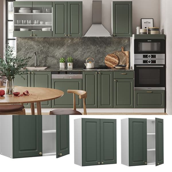 Vicco Fame-Line köksskåp, Countryside Green Gold, 60 cm