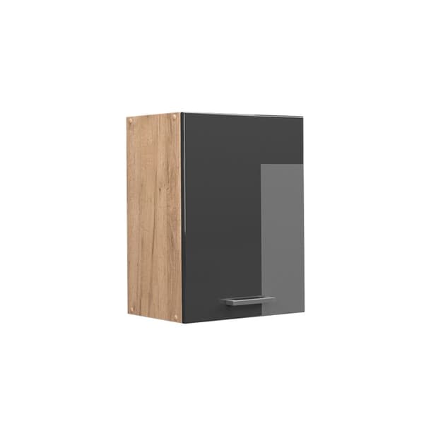 Vicco R-Line köksvägg, antracit Högblank, 45 cm