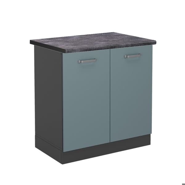 Underskåp R-Line, 80cm, PT Antracit, Blågrå, Antracit, Vicco