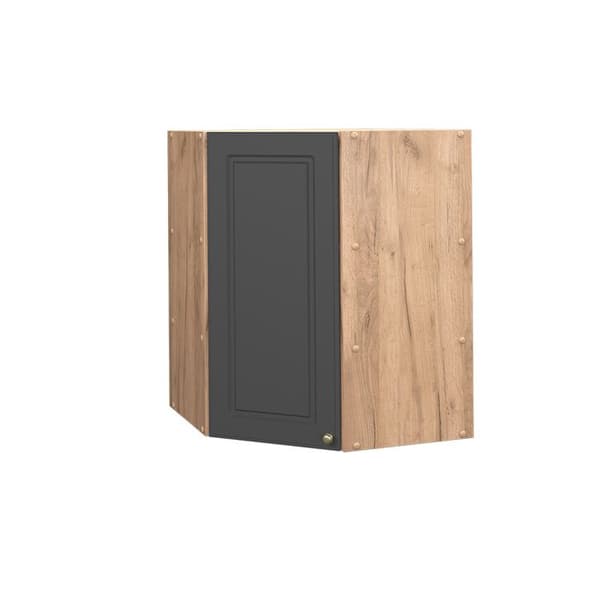 Köksöverskåp Fame-Line, 57 cm, Anthracite-guld, Guld-ek, Vicco