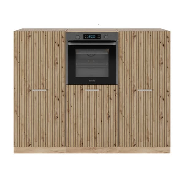 R-Line köksdel, 180 cm utan bänkskiva, Artisan Oak/Golden Oak, Vicco