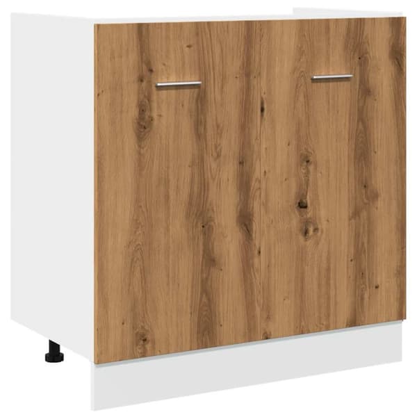 Tiskiallaskaappi Artisan Oak Color 80x46x81,5 cm