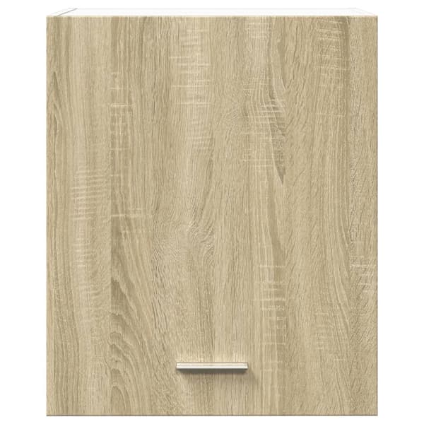vægskab 50x31x60 cm konstrueret træ sonoma-eg