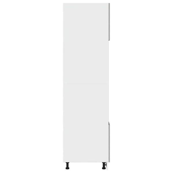 Mikroaaltokaappi Betoni Harmaa 60x57x207 cm Levy