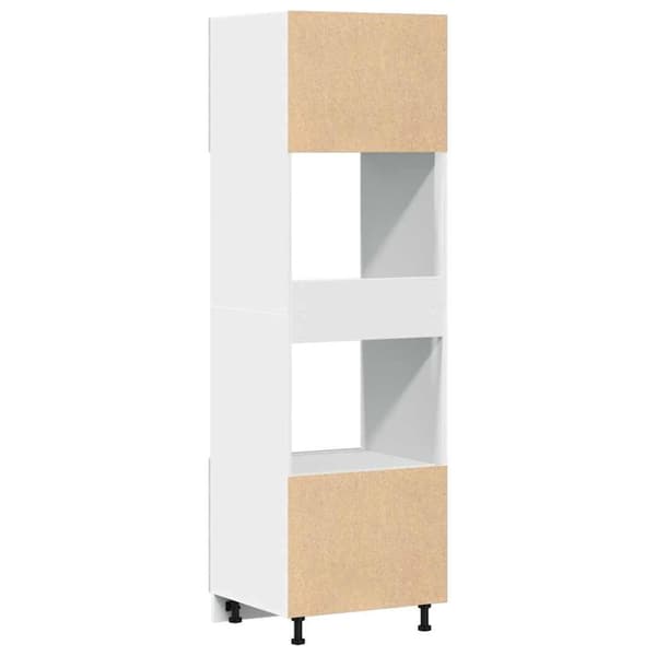 Mikroaaltokaappi Betoni Harmaa 60x57x207 cm Levy