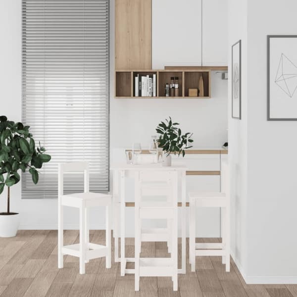 Barmöbler 5 delar massiv furu