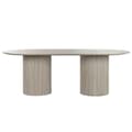 Miniatyrbild 6 av 6: Matsalsbord Home ESPRIT Vit Beige Granit Trä MDF 220 x 100 x 75 cm