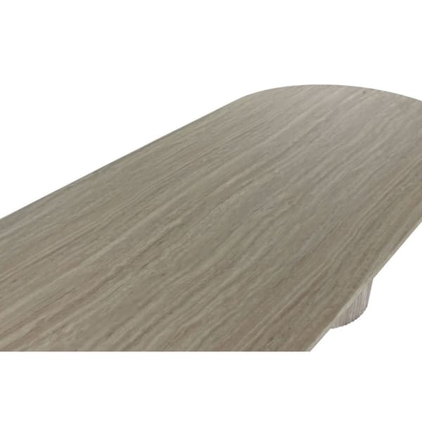 Matsalsbord Home ESPRIT Vit Beige Granit Trä MDF 220 x 100 x 75 cm