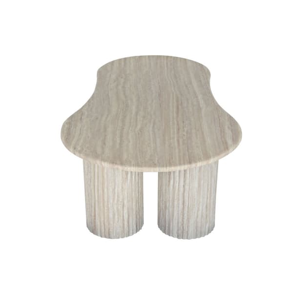 Sofabord Home ESPRIT Granit Træ MDF 130 x 70 x 45 cm