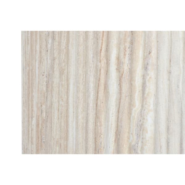 Ruokapöytä Home ESPRIT Beige Graniitti Puu MDF 130 x 130 x 75 cm