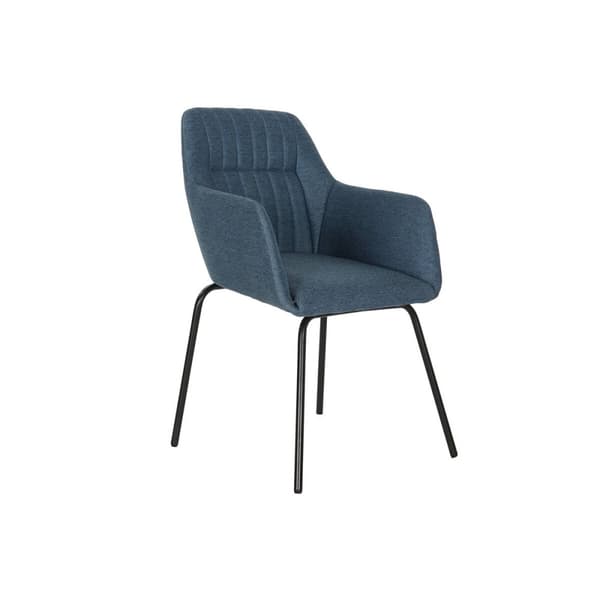 Tuoli DKD Home Decor Sininen Musta 59,5 x 60,5 x 78 cm