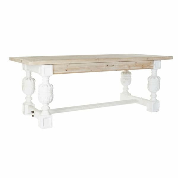 Ruokapöytä DKD Home Decor Puu Kuusi Puu MDF 200 x 90 x 77 cm