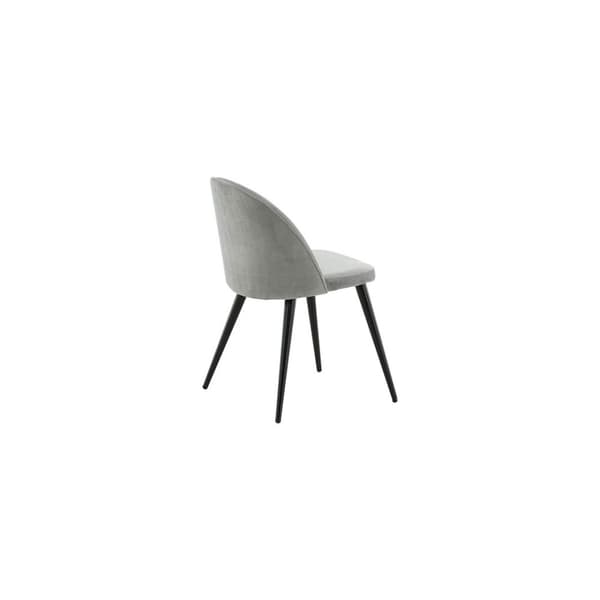 Venedig spisegruppe bord hvit 95x180/276 med 2 stk. tilleggsplater 6 stoler velour grå.