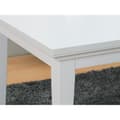 Miniatyrbilde 4 av 10: Venedig spisegruppe bord hvit 95x180/276 med 2 stk. tilleggsplater 6 stoler fløyel beige.