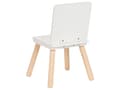 Miniatyrbilde 10 av 11: Barnesett Hvit Lyst Tre MDF Furu 2-seters Bord med stoler Stilfull Barnerom